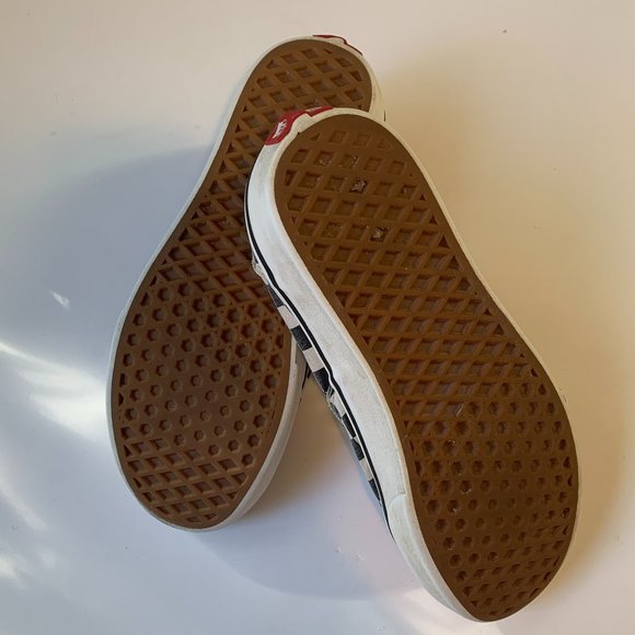 Vans Authentic 44 DX Shoe Canvas Checkerboard Lace-up M 8.5 - Picture 4 of 4